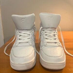 Fabletics White High-Top Sneakers